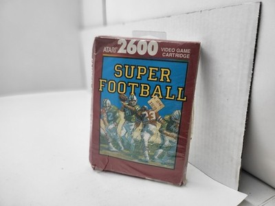 NEW FACTORY SEALED W/DAMAGED BOX SUPER FOOTBALL GAME FOR  ATARI 2600 NTSC #D36