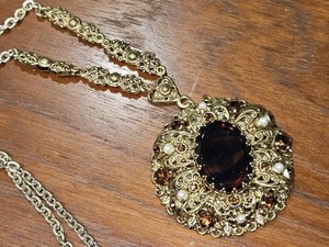 West Germany Necklace | eBay WESTERN GERMANY Vintage Pendant