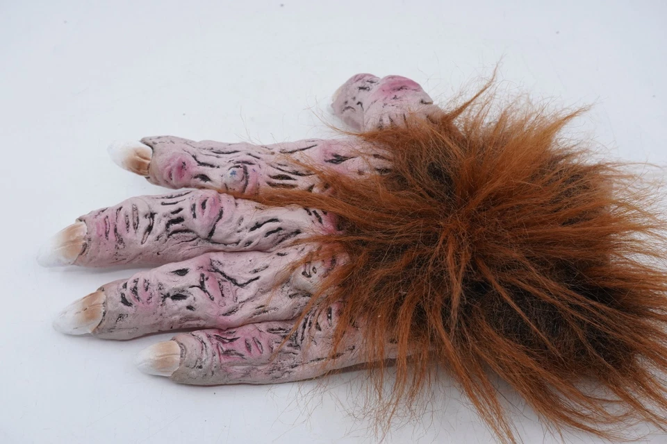 Fantasia de Halloween Seasons mão monstro luva lobisomem lobisomem unhas de lobisomem - Imagem 2 de 4