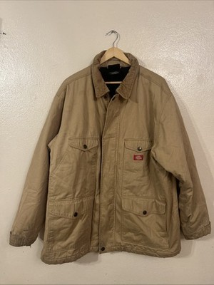 Vintage Dickies Jacket Zip Up Chore Work Coat Men's Size Large