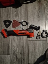 New Milwaukee M18 FMT  18V Multitool with Accessories Red/Black