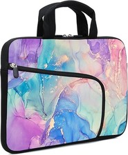 15Inch Laptop Sleeve Carrying Bag with Handle Front Pocket for Placing Power...