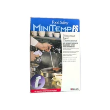 Raytek MiniTemp FS Noncontact Food Thermometer -25F to 400F Temp 9V Battery