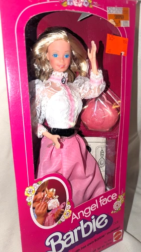 Vintage 1982 Angel Face Barbie #5640 Superstar Era 2 Tone Hair W/Accessories