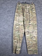 Camouflage Tactical Pants Mens Elastic Waist Cargo Pocket Outdoor Hiking BDU