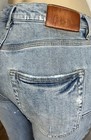 PURPLE BRAND PAINT SPLATTERED DISTRESSED Light Indigo JEANS P001 Skinny Sz 31 — photo 3