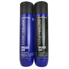 MATRIX Total Results Brass Off Shampoo and Conditioner 10.14 oz Set