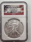 U.S. Mint American Eagle 2012 1 oz Silver NGC Brilliant Uncirculated Coin