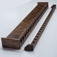 Solid Walnut Fishing Rod Rack, 46 Inch