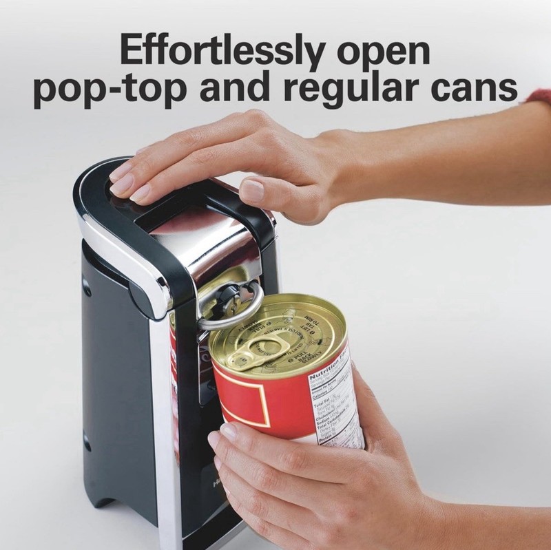 Hamilton Beach 76607 Electric Can Opener Smooth Edge Touch