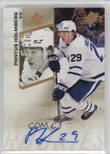 2022-23 SPx Rookies Auto Pontus Holmberg #157 Auto 18gt