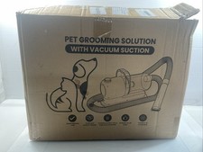 FurKity Pet Grooming Vacuum Cleaner Kit 13000Pa Dog Hair Clipper Open Box