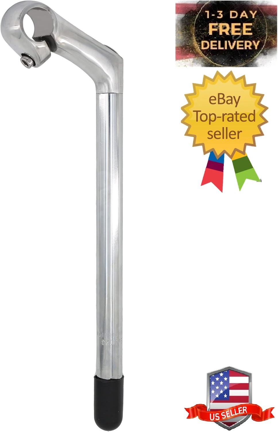 Long Quill Stem, 22.2mm*25.4mm Alloy Aluminum 75mm Bike Hand