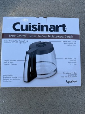 GENUINE Cuisinart 14-Cup Replacement Carafe for Coffee Maker, DCC-2200RC