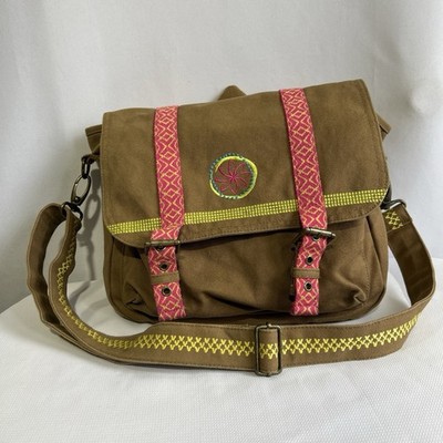 Retired American Girl Doll Bag Lea Clark Full Size Messenger Bag Canvas Backpack