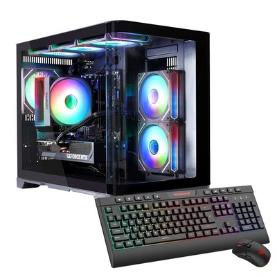 GAMEMAX HYPE-M BK 7525 - AMD Ryzen 5 9600X, 32 GB RAM, 1 TB SSD, NVIDIA R #HY525