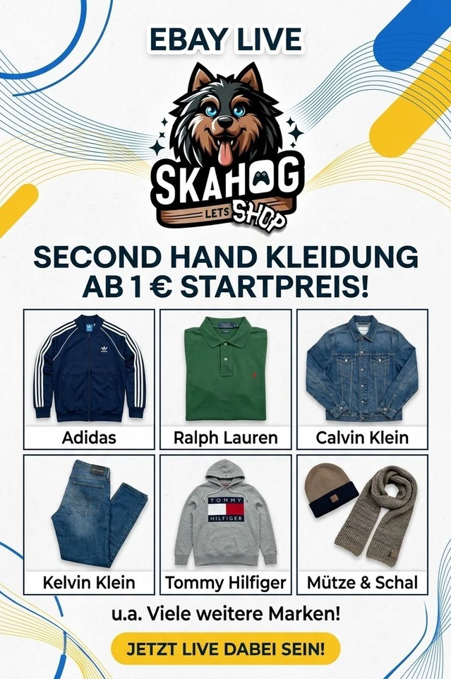 Alles-Muss-Raus-Stream Second Hand Kleidung ab 1 € Startpreis