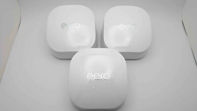 eero 6 Dual-Band Mesh Wi-Fi 6 System (3-pack) [BRAND NEW OUT OF BOX] [SEE DESCR]