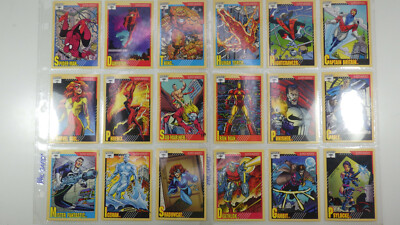 1991 Impel Marvel Universe Series 2 Trading Cards Complete 162