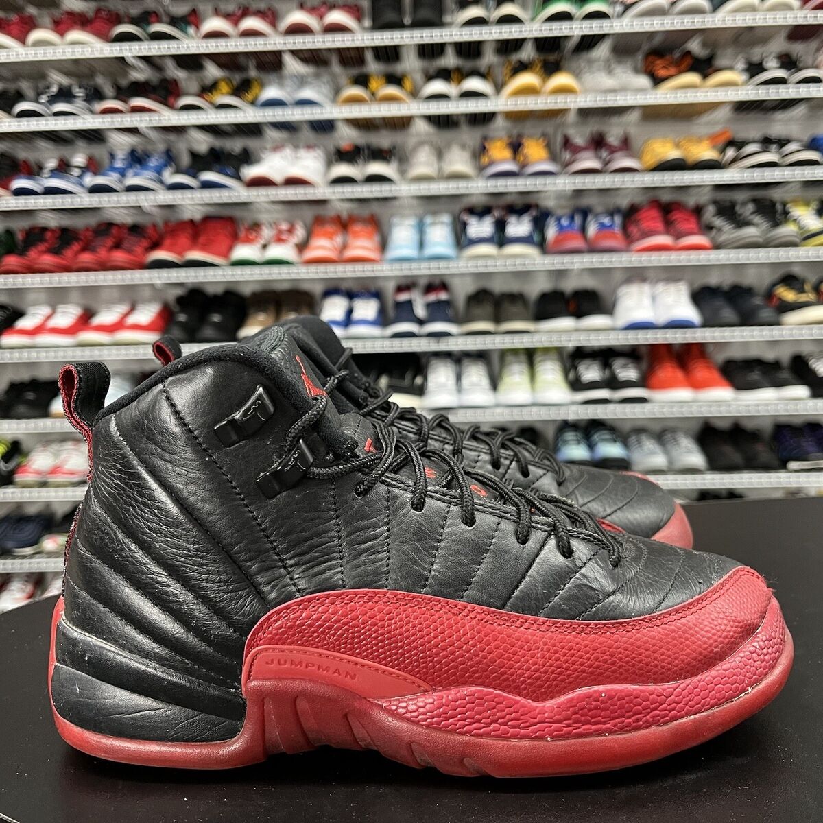 Nike Jordan 12 Retro Flu Game 2016 GS 153265-002 Youth Size Nike Jordan 12 Retro Flu Game 2016 GS 153265-002 Youth Size