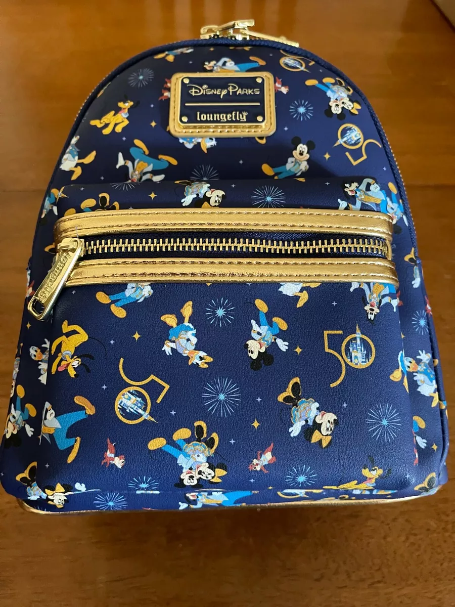 Disney Loungefly Pin Trading Bag - Walt Disney World 50th Anniversary