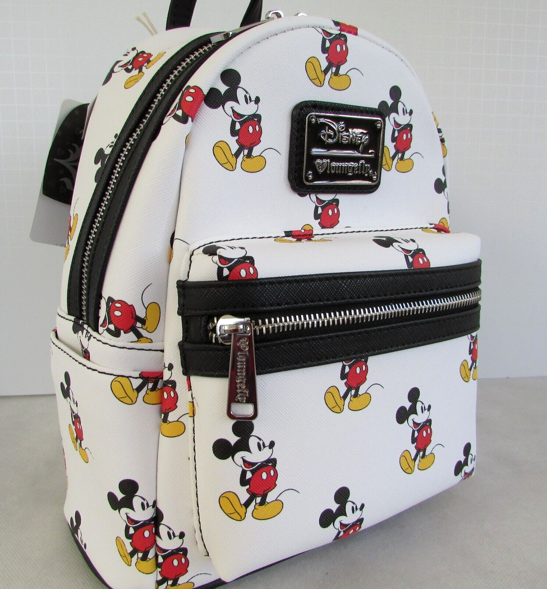 Disney Loungefly Classic Mickey Mouse Mini Backpack ACTUAL  display picture 1