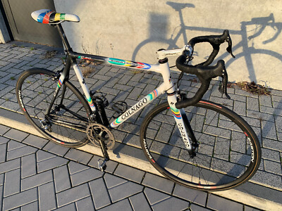EINZIGARTIGES Stück Colnago C50 Weltmeister mit Campagnolo Rekord C40 CF1 CF3 Ma