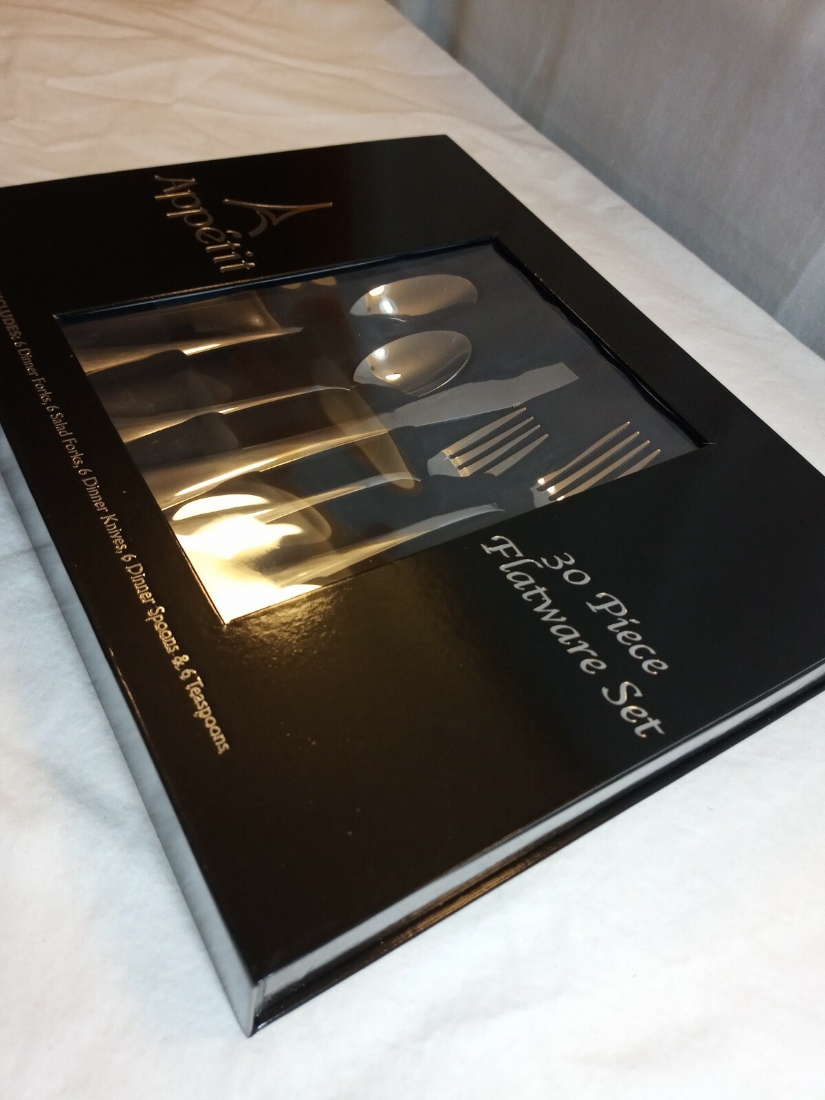 Appetit 30 Piece Flatware Set NEW Service for 6 | eBay