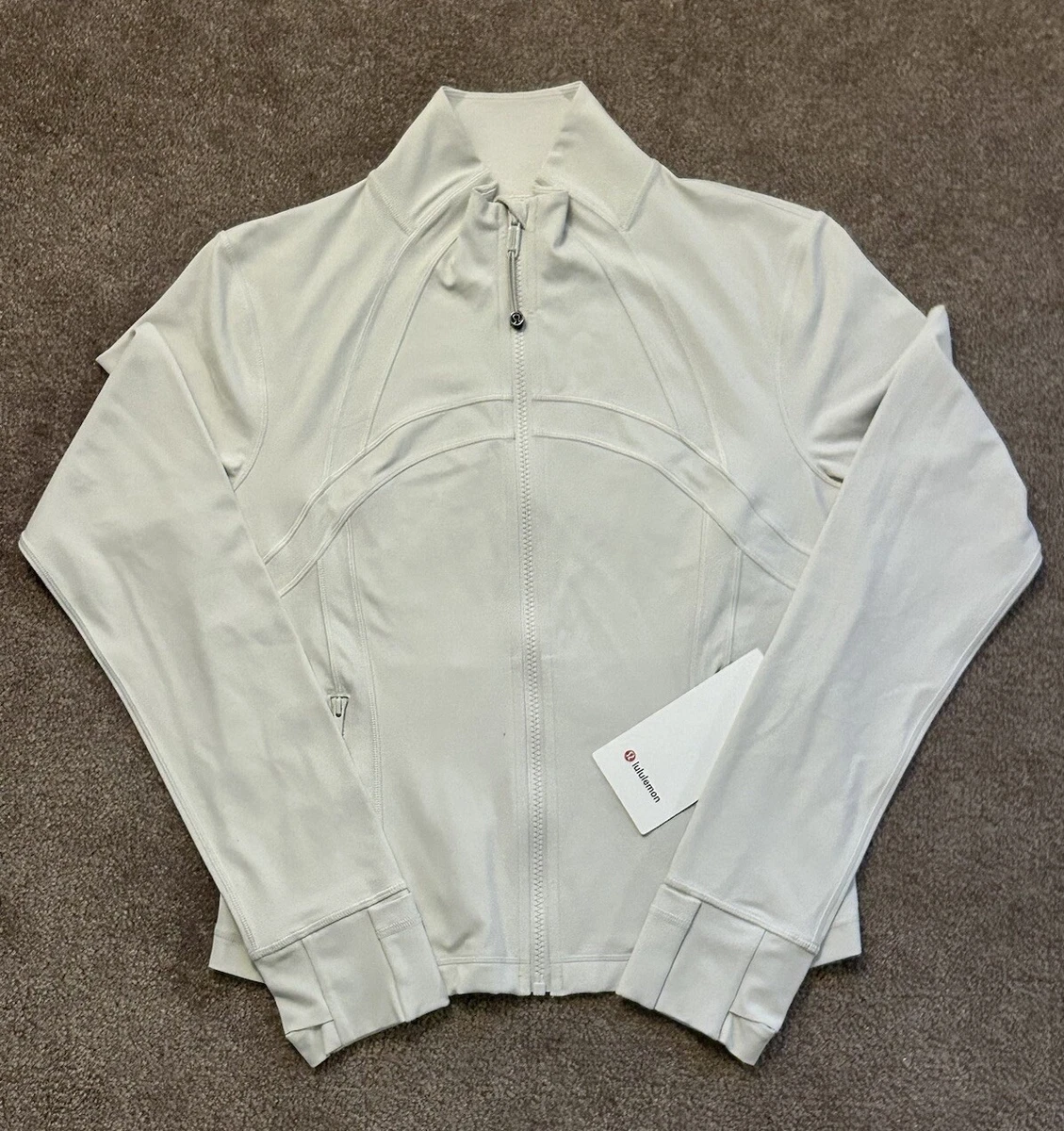 lululemon defineジャケット ホワイト Lululemon Hooded Define Jacket *Nulu - White (First Release