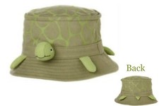NWT Gymboree Gone Surfing Boys Turtle Bucket Hat Sizes: 12-24 mos or 2T-3T
