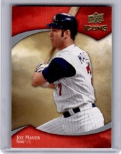 2009 Upper Deck Icons Joe Mauer Minnesota Twins #57 HOF