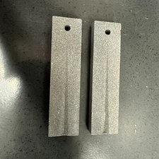 2 Fishing Hook Hone Knife Sharpening Stone Camping Hiking Survival 3 1/8”