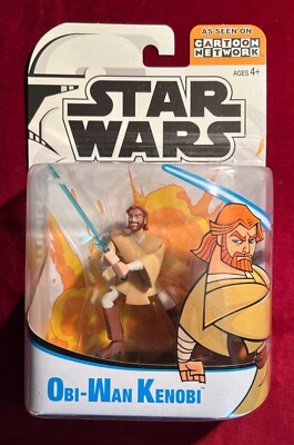 Star Wars Clone Wars 2003 Genndy Tartakovskyn OBI-WAN KENOBI