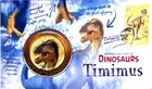 2013 Australia's Age of Dinosaurs"Timimus"FDC Commemorative Medallion 2405/5000