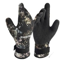 Diving Gloves 3mm/5mm Neoprne with Buckle Belt Spearfishing Gloves