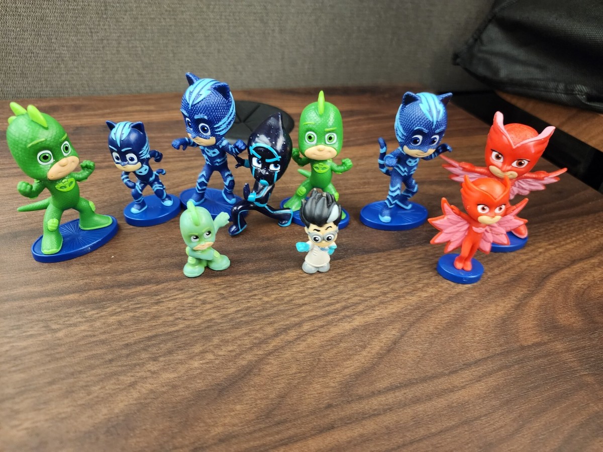 PJ Masks フィギュア 大量まとめ売り PJ Masks Figures Toys Lot Of 10 Cake Toppers | eBay