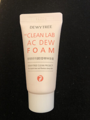 DewyTree The Clean Lab AC Dew Cleansing Foam Travel Size 15ml/0.52 Fl Oz NEW