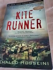 The Kite Runner by Khaled Hosseini Paperback book. Used but good condition 