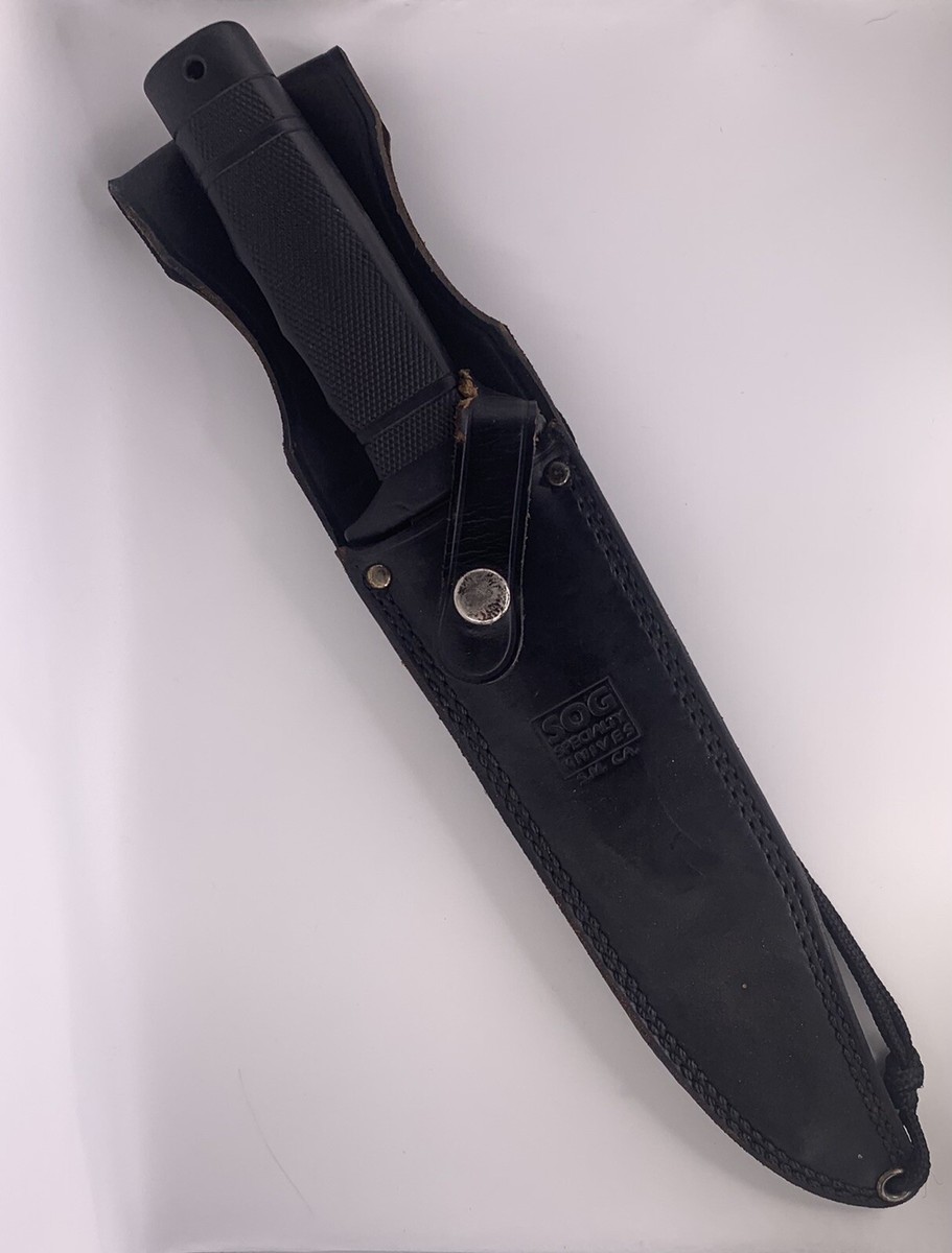 SOG Tigershark Seki-Japan Non-Serrated Edge Satin Finished Fixed