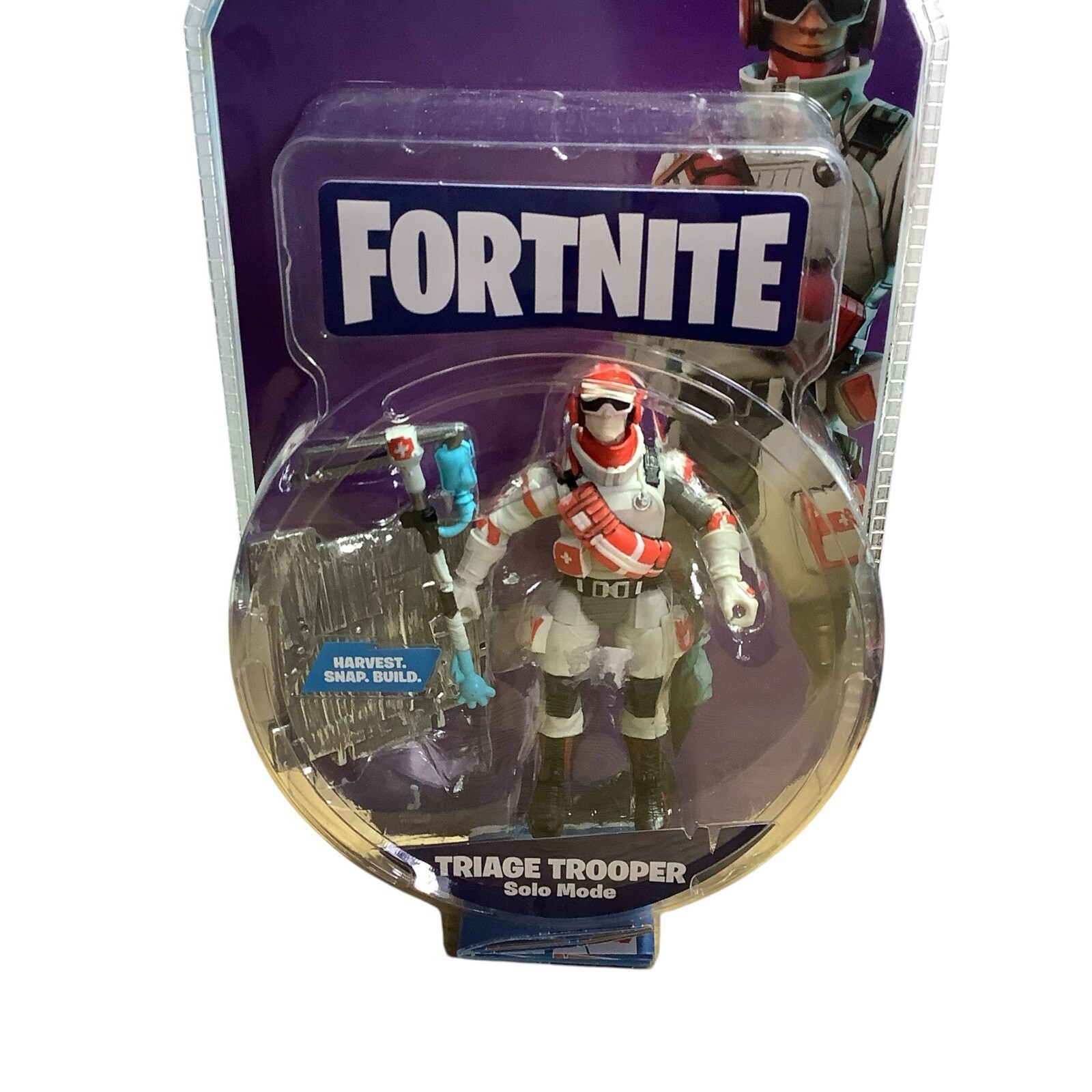 FORTNITE Action Figure Triage Trooper Series 3 NEW Epic Jazwa 4" Solo Mode 2019
