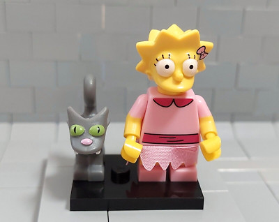 1 Stück Lego colsim2-3 Lisa mit Snowball II Minifigur sim030   Simpsons Series 2