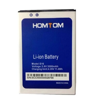 Battery for the HOMTOM S16 Smartphone