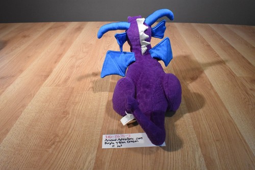 Animal Adventure Purple, Blue and Silver Dragon 2009 Plush(310-2671-3) - Picture 3 of 5