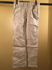 JORDACHE Girls Bootcut Denim Jeans Adjustable Waist Light Khaki size 8