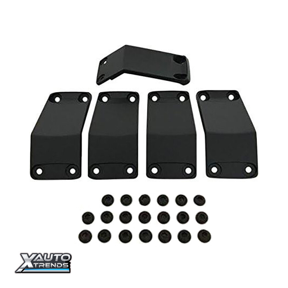 KMC XD Series XD811 Wheel Insert Fins 18X9 00MM Black 5 Pcs