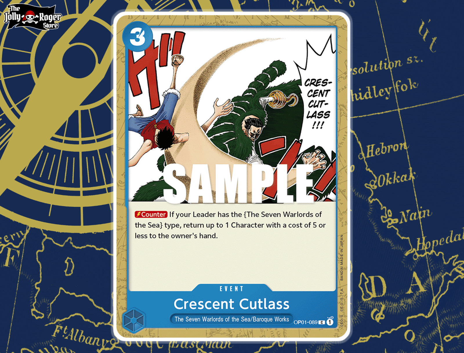OP01-089 - Crescent Cutlass | ONE PIECE Card Game
