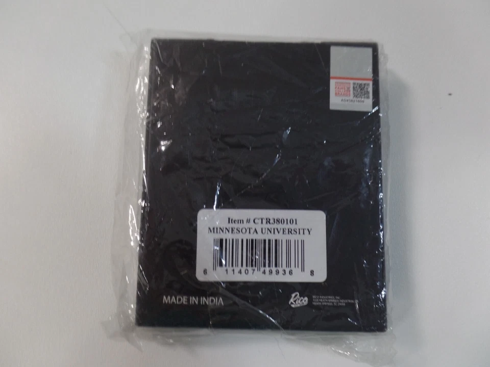 Minnesota Golden Gophers Canvas Trifold Wallet by Rico Industries - NEW - Image 2 of 2