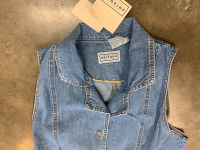 vintage Arizona Jean Co Denim Dress Button-Front Size 13