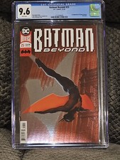 Batman Beyond #25 DC 2018 CGC 9.6 1ª aplicación Elainna Grayson Batwoman cubierta de lámina