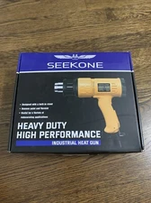 SEEKONE Heat Gun 1800W 122-1202F 50-650C Fast Heating Heavy Duty Hot Air Tool